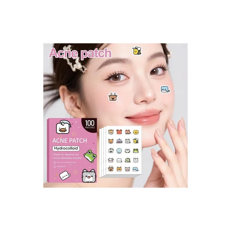 20100pcs Pe Acne Patch Skincare Disposable Cartoon