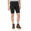 Carhartt Women's Force Fitted Lightweight Utility Shorts, black