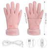 BESPORTBLE USB Heated Gloves for Women, Electric Hand Warmer Winter
