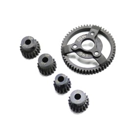 Mesimsple Steel Slash 2WD Spur Gear 56T 32P & Pinion Gear 16T 18T 19T 20T for 1/10 2wd Rustler Stampede Transmission Gears Upgrade Parts