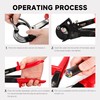 YMYP Ratchet Cable Wire Cutter - Heavy Duty Aluminum Copper