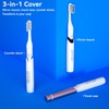 SEAGO Electric Toothbrush for Adults - 3 in 1 Holder