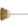 SE Brass Wire Cup Brushes with 1" Dia. (36-Pack) -