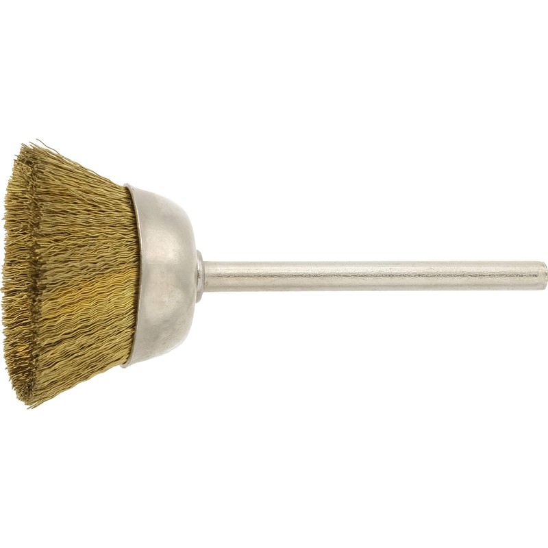 SE Brass Wire Cup Brushes with 1" Dia. (36-Pack) -