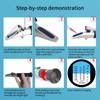 NANBEI Salinity Refractometer with ATC,Saltwater Aquariums Dual Scale 0-100 PPT