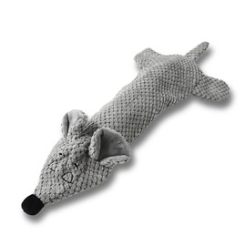 KrauzPet Dog Toys, Squeaky Plush No Stuffing Crinkle Dog Toy for Small Medium Large Dogs, Interactive Puppy Teething Water Bottle Dog Chew Toy