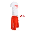 BLARIX Standard Lifeguard Outfit (Small) White