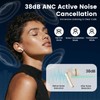 QJF Wireless Earbuds with Smart Touch Screen Bluetooth in-Ear Headphones