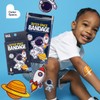 BioSwiss Bandages, Outer Space Shaped Self Adhesive Bandage Set, Latex