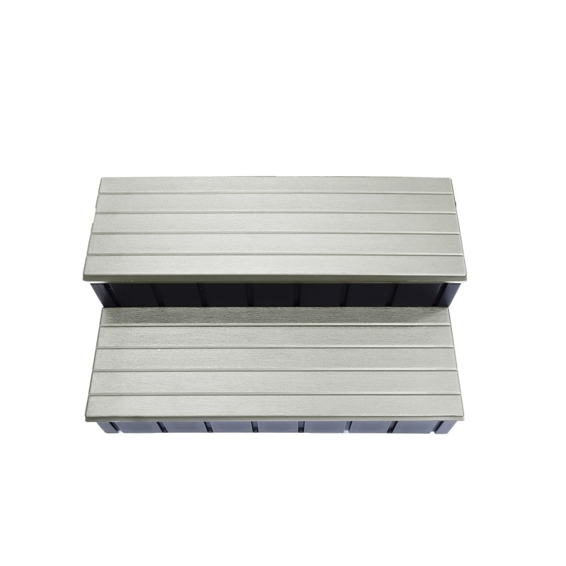 Confer Plastics Two Tier 36" Wide Deluxe Hot Tub Step.