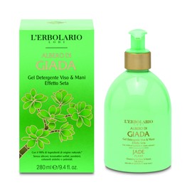 Jade Plant Cleansing Gel Face and Hands Silk Effect by LErbolario for Unisex - 9.4 oz Cleanser