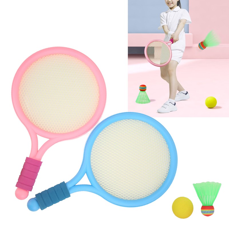 1 Pair Kids Badminton Racket Tennis Racket Exercise Balance Kids