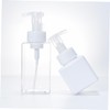 Mikinona Set of 3 Liquid Soap Bottles Pump Subpackaging Bottles
