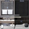 Electric Roller Blinds Smart Remote Control 100%Blackout Windows Shades for