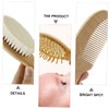 SAFIGLE 4Pcs Wooden Toiletries Bath Brush Comb Kit Safe Beech