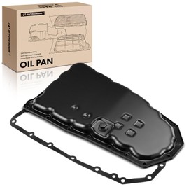 A-Premium Transmission Oil Pan with Drain Plug & Gasket Compatible with Nissan NV200 2013-2014 2.0L, Rogue 2008-2013 2.5L, Rogue Select 2014-2015 2.5L, Sentra 2007-2012 2.0L 2.5L, Replaces 313901XF00