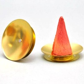 KNOX Glow Bowl Large for Incense Cones Size S, M and XXL - Gold