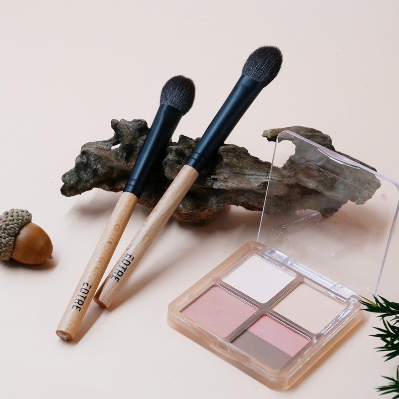 EDTRE Carefully Selected Animal Hair Goat Hair Multi-functional Makeup Brush,