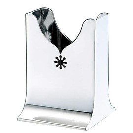 三宝産業 卓上用品 シルバー 9×9×H12.5cm ナプキンスタンド コスモス 03333020