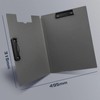 BEYOURCHOI Binder A4 Bi-Fold Clipboard Binder A4 Loose Leaf Binder