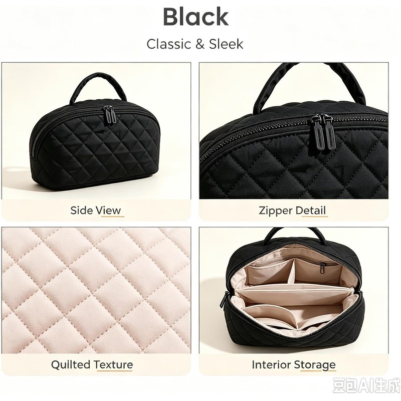 Bolsa Maquillaje Viaje gran capacidad impermeable