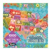 RoseArt - Soft Touch - Flower Map - 1000 Piece