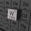 Tungsten Cube - Metal Element Cubes - Laser Engraved Density