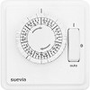 Suevia SU280439 Flush-Mounted Timer Analogue Weekly Program 1200 W IP20