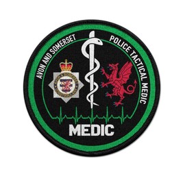 Patch Avon and Somerset Police Constabulary Great Britain Tactical Medic #38320