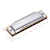Suzuki 1072-B Folkmaster Standard 10-Hole Diatonic Harmonica Key of B