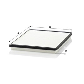Original MANN-FILTER Interior Filter CU 2530 – For passenger cars