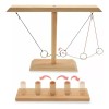 / Hooks, Juego De Mesa, Anillo De Madera, Gancho For