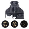HISports 13 Pin to 7 Pin Towing Adaptor Twin Socket