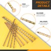 Rustark 40Pcs Artificial Turf Stakes Galvanized Metal Spiral Landscape Spikes
