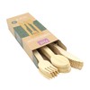 PME Bamboo Cutlery - Spoons 30 Piece BAM88 Brown