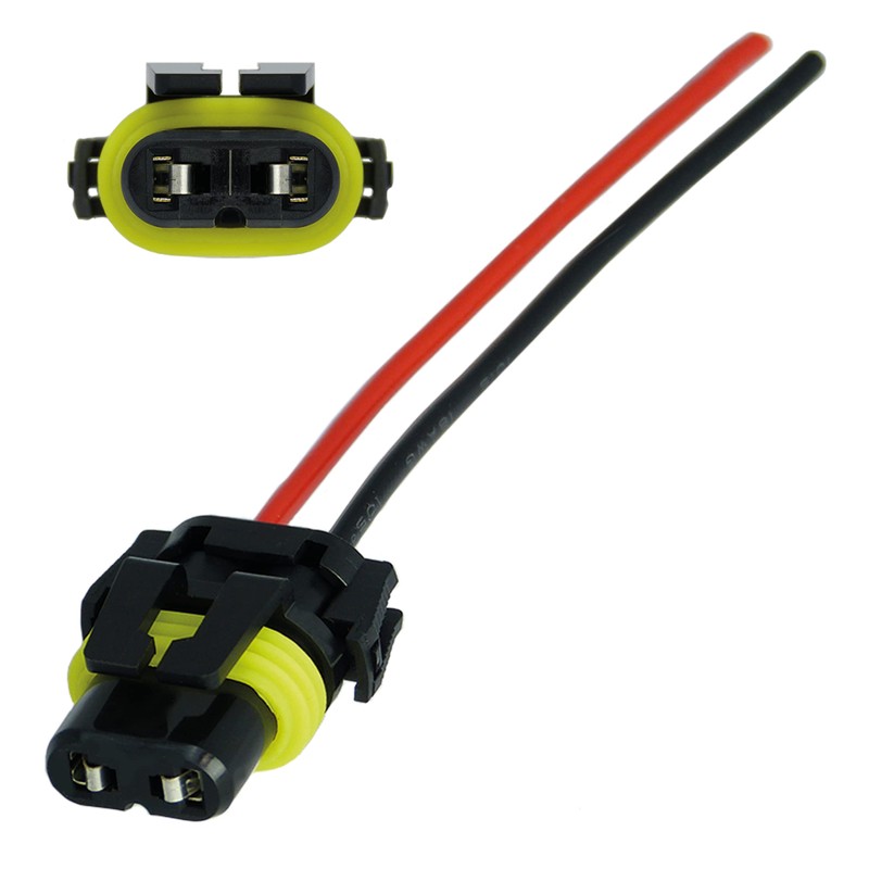 L & P Car Design 2x HB4 Lamps Plug Socket