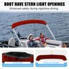 3Bow Bimini Top Storage Boot Cover with Light Hole Bimini