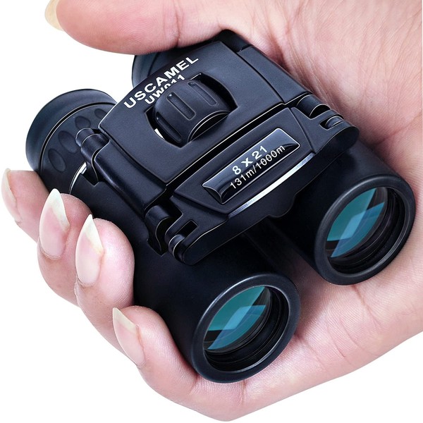 USCAMEL USCAMEL Binoculars for Adults and Kids 8×21 High Powered