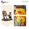 TOYMART Scream Duck Funny Wall Art Mini Building Blocks Set