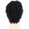 6 Inch Synthetic Dreadlocks Wig Twist Wigs for Black Women