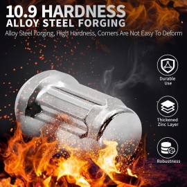 HDD 16 Spline Lug Nuts 2024 2025 Kawasaki Teryx4 800 S Camo 2021-25 LE 2023 Special