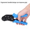 Ratchet Crimp Pliers Terminal Plug Spring High Carbon Steel Quick