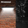 138 LEDs Motion Sensor Light Outdoor Waterproof Solar Wall Lamp