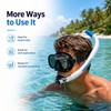 Dry Snorkel for Adult Swimming & Diving – Splash Guard