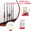 FINNECT Wall-Mounted Rod Stand for 20 Rods, Wall-Mounted Pole Hanger,