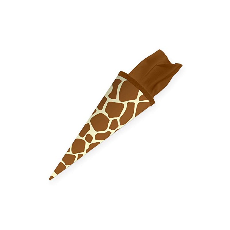 itenga sibling school cone - 35 cm, animals, animal pattern,