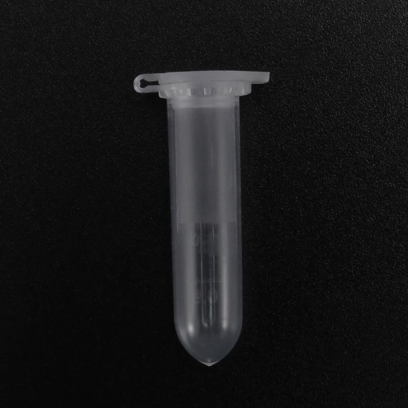 Micvtve 500Pcs 2Ml -Centrifuge Tube Test Tube Vial Clear Plastic