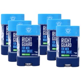 Right Guard Sport Clear Gel Antiperspirant, Fresh, 3 Ounce (Pack of 6)