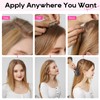 REECHO Clip in Hair Volumizer, 2PCS 8 inch Short Thick