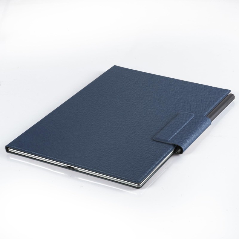 BOZHUORUI Magnetic Case for 10.65" iFLYTEK AINOTE 2,Dark Blue